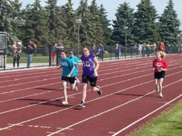 Special Olympics competitors